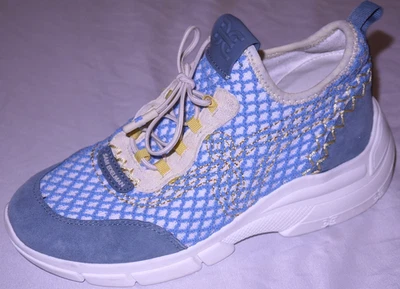 Womens BNWOT Blue SAM EDELMAN Chelsie Training Sneakers Shoes size 5 $140 - Image 1 of 4