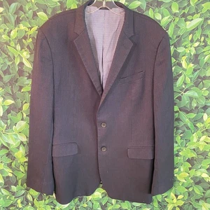 Chaqueta Blazer Banana Republic Moderna Calce Ajustado Para Hombre 44R Gris 100% Lana Dos Botones - Imagen 1 de 13