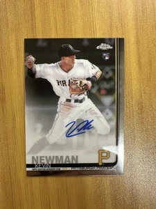 2019 Topps Chrome Kevin Newman Rookie Auto RC #RA-KN Pirates MLB Baseball - Picture 1 of 2