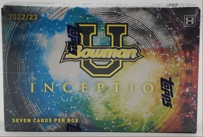 BOWMAN UNIVERSITY INCEPTION 2022 CAJA HOBBY SELLADA F AUTO Q0004 Foto 1 de 2