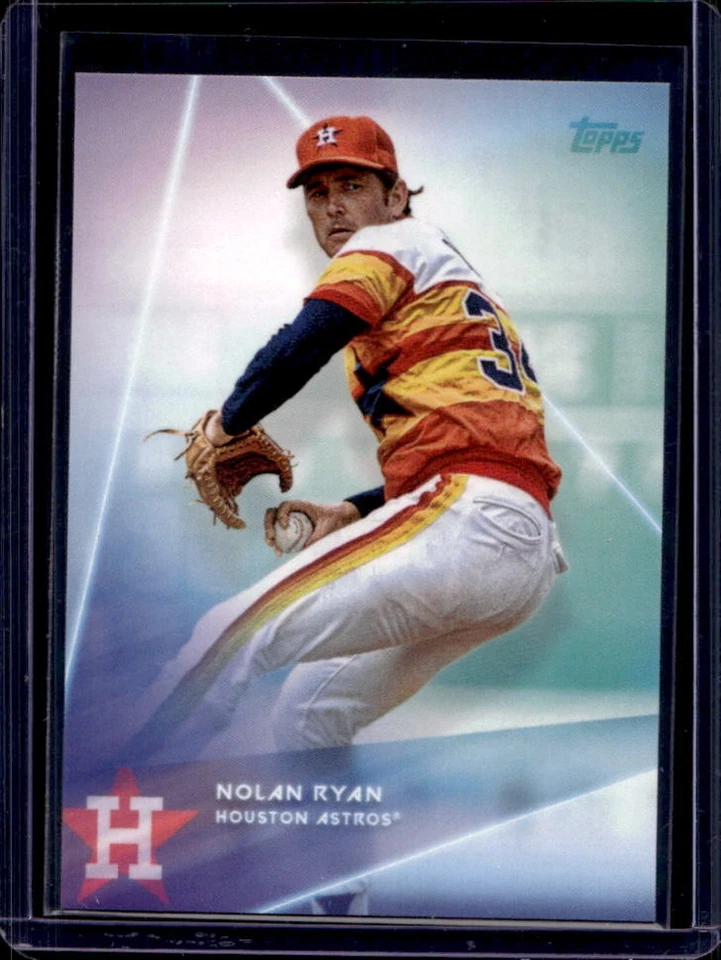 2020 Topps x Steve Aoki Nolan Ryan #12 Astros - Image 1 of 2