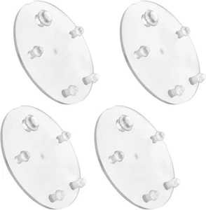 Confezione 4 Ricambio Per Vormax Guarnizione Flapper Serbatoio WC 3’’’, Silicone Toil - Foto 1 di 12