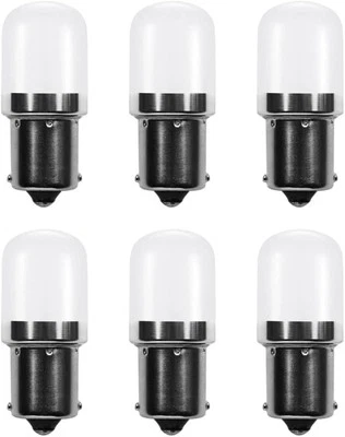 1141 BA15s Bayonet LED Bulbs 12V, 6 Count (Pack of 1), Warm White  - Image 1 of 4