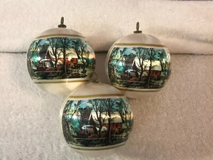 Juego de 3 adornos navideños envueltos en plástico Old Mill EX5539 - Imagen 1 de 7