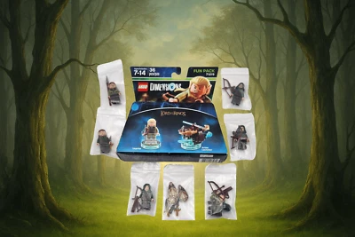 Lego Hobbit Mirkwood Elf Army Legolas Archer 79012 Minifiguras (x7) LOTR Novo - Imagem 1 de 4