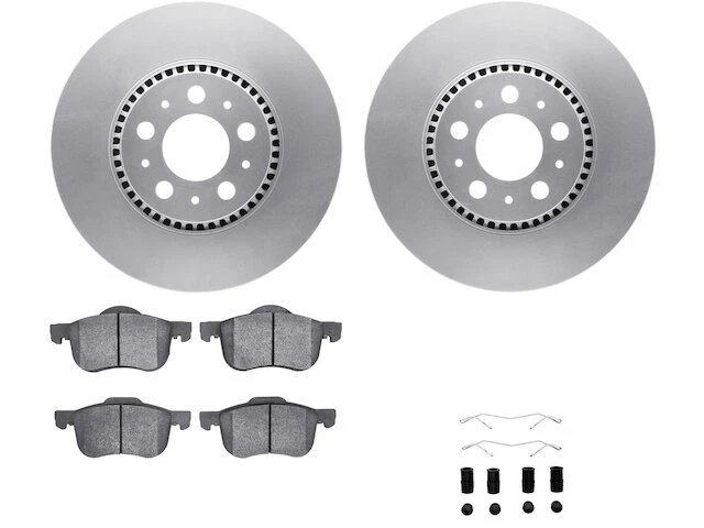 Kit de pastillas de freno delanteras y rotor Dynamic Friction 98SD92R para Volvo V70 2001-2003 Foto 1 de 1