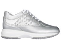 HOGAN SCARPE SNEAKERS DONNA IN PELLE NUOVE INTERACTIVE ARGENTO F14 HOGAN SCARPE SNEAKERS DONNA IN PELLE NUOVE INTERACTIVE ARGENTO F14