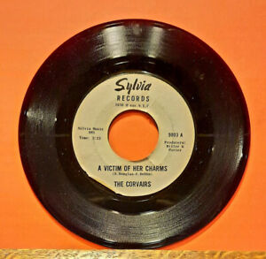 CORVAIRS A VICTIM OF HER CHARMS SOUL R&B  45 RPM RECORD