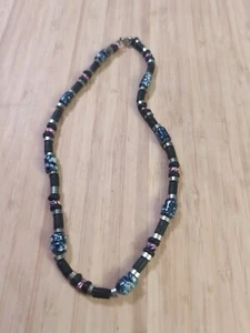 Vintage  Beaded  Necklace - Picture 1 of 6