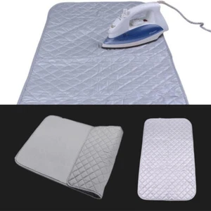 Table Top Ironing Mat Laundry Pad Clothes Protector Board Press Heat Blanket - Picture 1 of 15