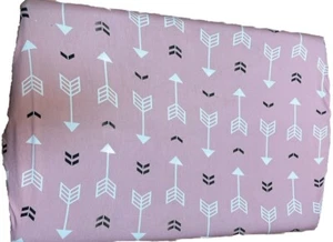 Pink Stretch Sheet For Graco Pack N Play Mattress Pad Folding Board 24"x36" - Picture 1 of 4