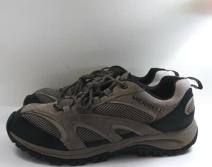 Merrell Mens Athletic Shoes Brown J39373 Cross Training Lace Up Low Top   Sz 11 - Picture 1 of 12