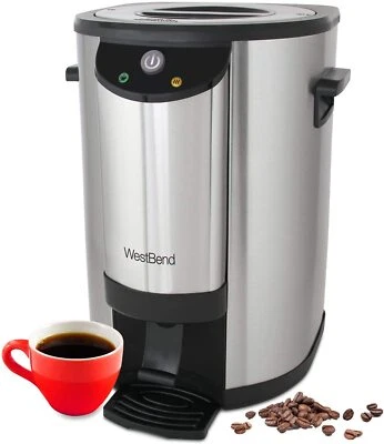 WestBend 42-Cup Double Walled Stainless Steel Coffee Urn - Image 1 of 4