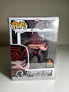 Funko Pop! Marvel Venom Corrupted Venom #517 LA Comic Con protector exclusivo - Imagen 1 de 5