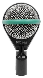 AKG D112 MKII Professional Dynamic Kick Drum Bass Guitar Microphone Mic - Picture 1 of 11