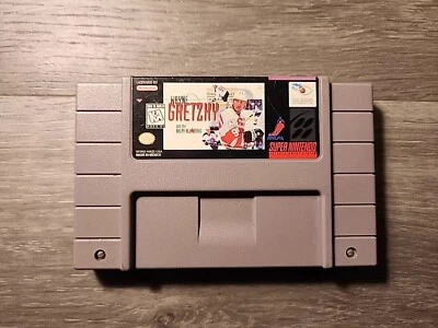 Wayne Gretzky And The NHLPA All-Stars - (SNES, 1995) *Good* Cleaned & Tested* - Image 1 of 4