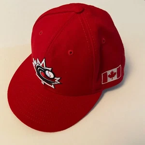New Era 59Fifty Team Canada World Baseball Classic 7 3/8 eng anliegende rote Mütze - Bild 1 von 11
