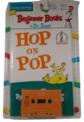 Vintage Dr. Seuss Hop on Pop Old Random House Read Along Beginner Book  1992 - Image 1 of 4