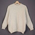 Sweater Sisley In Wool Beige Fantasy A Braiding Mens