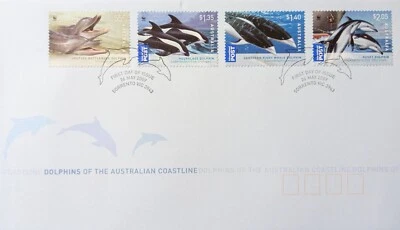 Dolphins of the Australian Coastline, First Day Cover - Image 1 of 2