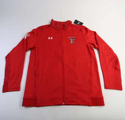 Texas Tech Red Raiders Under Armour Jacket Men's Red New Cover