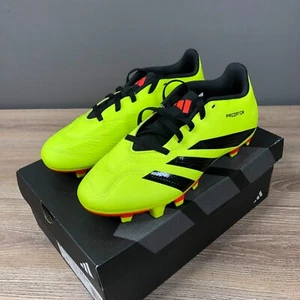 Adidas Predator Club IG7757 Women's 6.5 Yellow Flexible Soccer Cleats Shoes - Picture 1 of 12