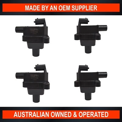 Pack of 4 Ignition Coils for Alfa Romeo GTV Spider 147 156 2.0L 1995-2010 U4004 - image 1 of 4