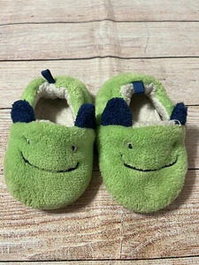 Boys Toddler Size 6 Fleece Monster Slippers - Picture 1 of 2