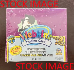 Webkinz 2009 Series 4 Booster Box - GANZ Factory Sealed 36 Packs - Picture 1 of 5