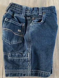 Pantalones cortos utilitarios de jean utilitarios REACTION KENNETH COLE BOYS Denim Pocket R 24M azul lavado - Imagen 1 de 5