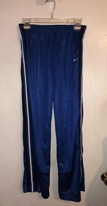 Nike Snap Popper Mesh Tearaway Breakaway Track Pants 18-20 XL Lined Stripe Blue - Picture 1 of 5