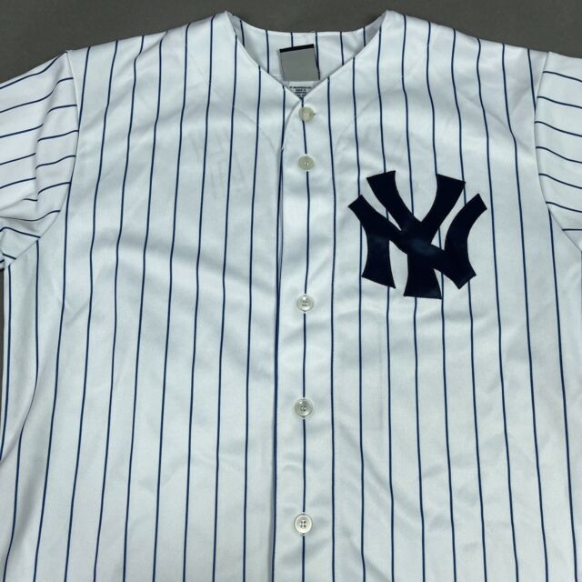 Derek Jeter New York Yankees Jersey white no name – Classic Authentics