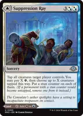 Suppression Ray/Orderly Plaza (MH3) Modern Horizons 3 - MTG - NM - Image 1 of 2
