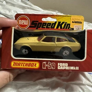 Matchbox Speed Kings K59 Ford Capri MKII - 1976 Lesney en caja - Imagen 1 de 11