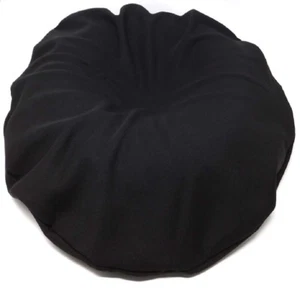 COMFORTNIGHTS BLACK POLYCOTTON COVER FOR ALL 44CMS DONUT CUSHIONS,SURGICAL RINGS - Picture 1 of 2