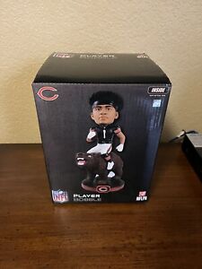 Justin Fields Chicago Bears Riding Bobblehead NFL Football Soldier Field