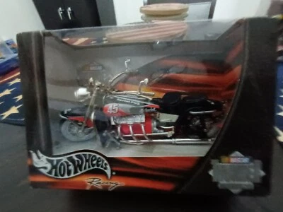 Motocicleta Hot Wheels Nascar Thunder Rides Racing #45 Sprint Red 2002. #55733 Foto 1 de 4