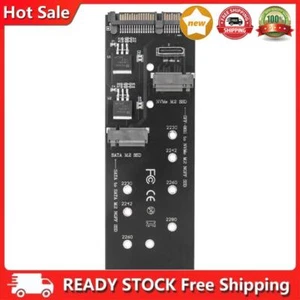 M.2 SSD To Sata Adapter Card NVMe M.2 NGFF To SFF-8611 Adapter Fit for Mainboard - Photo 1/12