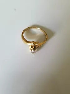 Engagement/Wedding Marquise Diamante Cut 14k Ring - Picture 1 of 7