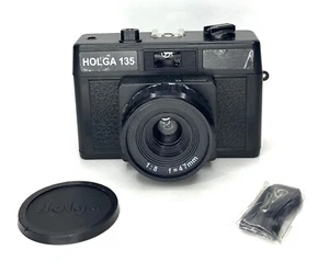 Holga fotocamera pellicola 35mm nera 135 usata (fuori produzione) - Foto 1 di 9