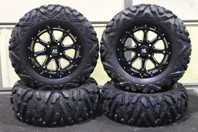 KIT DE NEUMÁTICOS Y RUEDAS SUZUKI KING QUAD 750 27" QUADKING 14" HL4 ATV IRS1CA BIGGHORN Foto 1 de 4