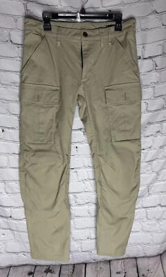 Pantalones cargo REV'IT para hombre ajustados color arena talla W32 X L28 pedido # QPO200106A Foto 1 de 4