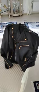 Original Versace Herren-Lederjacke (neuwertig) Größe 52 - Bild 1 von 3