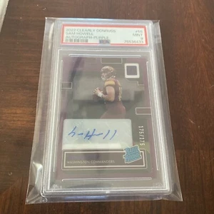 SAM HOWELL 2022 Clearly Donruss 55 Rated Rookie Auto Purple #D 175/175 PSA 9 - Imagen 1 de 4