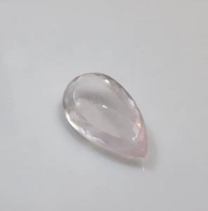 Stunning Rare 38.80 Crt Quartz Chekkar Cut Pear Shape Loose Gemstone For Jewelry - Picture 1 of 9