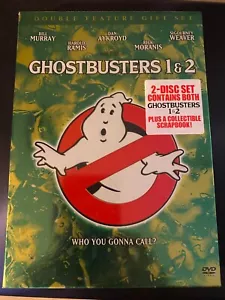 GHOSTBUSTERS/GHOSTBUSTERS 2 (DVD, 2005, 2-DISC SET, w/COLLECTIBLE SCRAPBOOK)-NEW - Picture 1 of 3