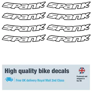 Spank Wheel Aufkleber 25mm hoch für 29"/700c mit Freirahmenschutz 23er Pack - Bild 1 von 4