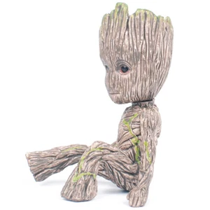 6CM Guardians of The Galaxy Baby Groot Figure Flowerpot Pen Pot Toy Gifts New - Picture 1 of 12