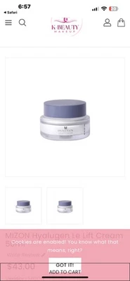 Hyalugen Le Lift Crema con Ácido Hialurónico y Colágeno Marino Hidratación Profunda... Foto 1 de 4