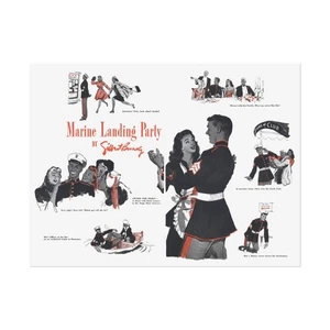 Marine Landing Party, Cosmopolitan, December 1942 - Paper Poster - Picture 1 of 49